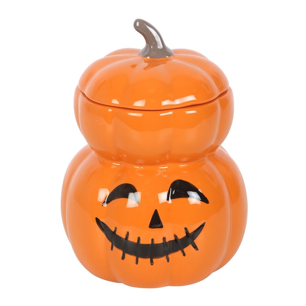 Something Different - Stacked Pumpkin and Wax Warmer Oil burner - Orange